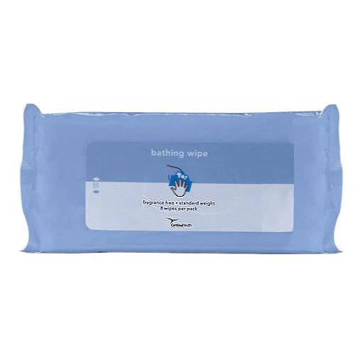 PK/8 - Bathing Wipe, Standard Weight, Fragrance Free. - Best Buy Medical Supplies