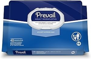 PK/48 - Prevail Disposable Adult Washcloth 12" x 8"