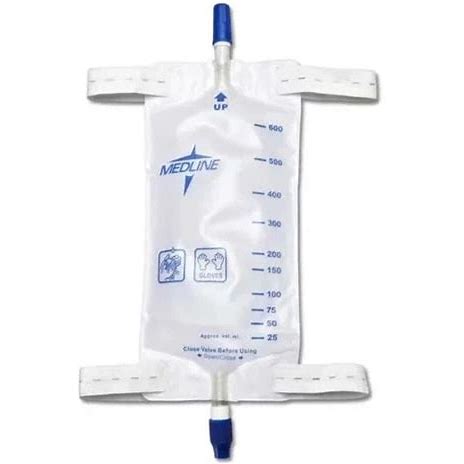 EA/1 - Leg Bag with Slide-Tap and Comfort Straps, Medium 19 oz.
