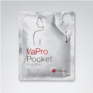 EA/1 - VaPro Pocket Coude No Touch Intermittent Catheter Without Collection Bag, 14 Fr., 16" long