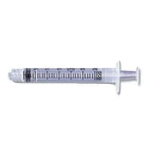 BX/200 - BD Luer-Lok™ Tip Syringe, Sterile, Latex-Free, 3 mL in 1/10 mL Graduation