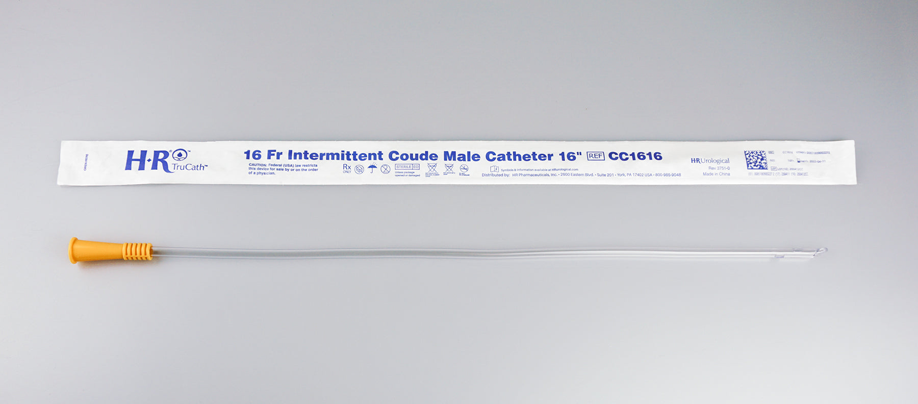 EA/1 - TruCath Intermittent Coude Catheter, 16FR, 16" - Best Buy Medical Supplies