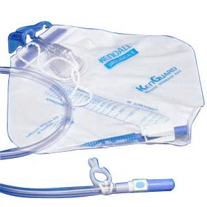 683512 CA/20 - Kendall KenGuard™ Dover™ Precision™ Urinary Drainage Bag with Anti-Reflux Chamber 2000mL, Standard, 11/32" Drainage Tube
