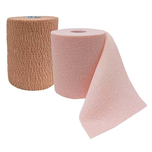 BX/1 - Andover Co-Flex&reg; UBC Calamine Two Layer Compression Bandage Kit, with Medicated Foam, 25 to 30 mmHg, Tan - Best Buy Medical Supplies