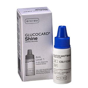 BX/1 - Arkray Glucocard® Shine Control Solution - Best Buy Medical Supplies