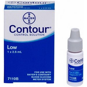 BX/1 - Bayer Contour® Low Level Control Solution 2-1/2mL - Best Buy Medical Supplies