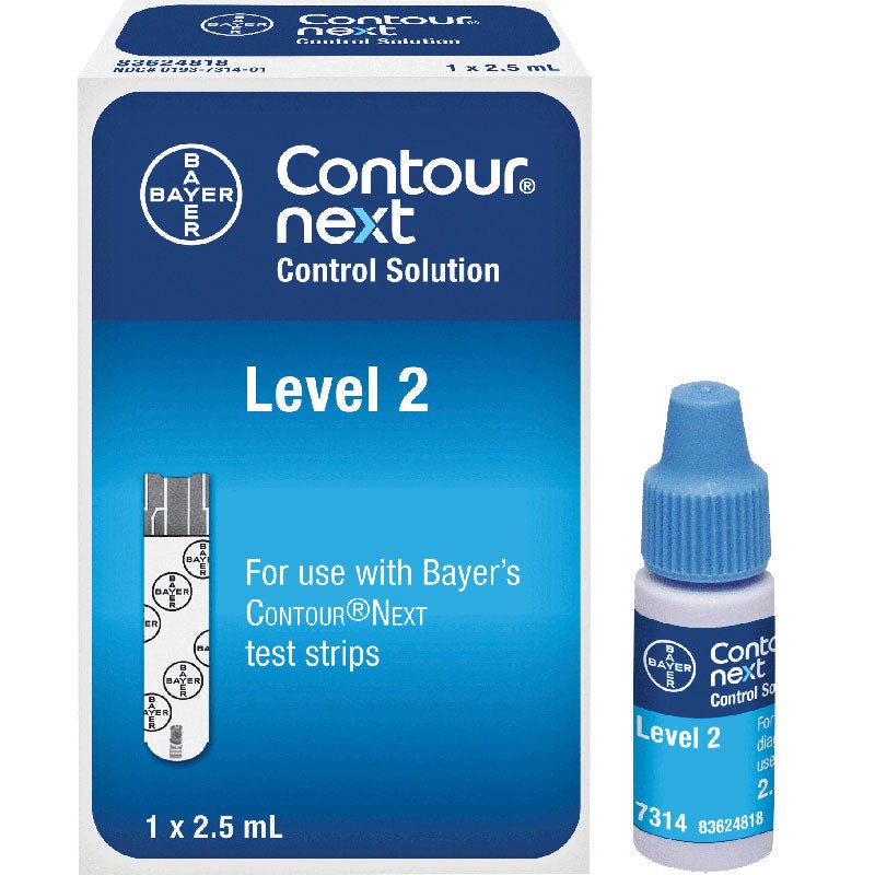 BX/1 - Bayer Contour® Next Control Solution 2-1/2mL, Level 2, Normal - Best Buy Medical Supplies