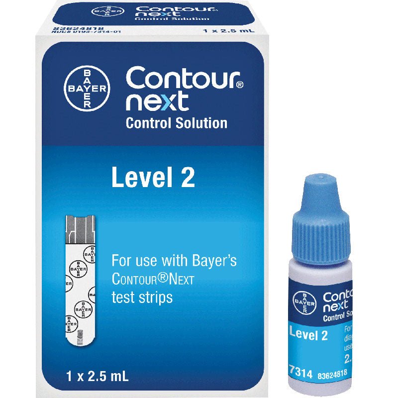 BX/1 - Bayer Contour&reg; Next Control Solution 2-1/2mL, Level 2, Normal - Best Buy Medical Supplies