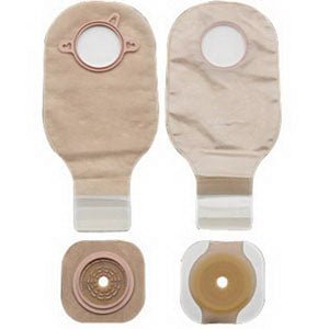 BX/1 - Hollister New Image® Two-Piece Non-Sterile Drainable Colostomy/Ileostomy Kit 2-1/4" Stoma Opening, Integrated Closure, Ultra Clear - Best Buy Medical Supplies