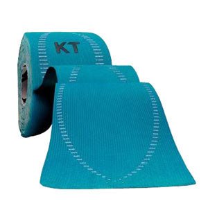 BX/1 - KT Tape&reg; Pro, Synthetic, 20 Pre-Cut 2" x 10" Strips, Laser Blue - Best Buy Medical Supplies