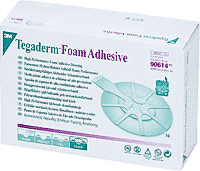 BX/10 - 3M Tegaderm™ High Performance Adhesive Foam Dressing 3" x 2-3/4" Mini Oval - Best Buy Medical Supplies