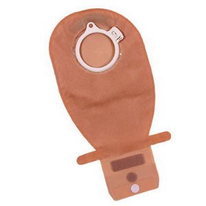 BX/10 - Assura 2-Piece Wide Outlet Drainable Pouch 2-3/8", Opaque - Best Buy Medical Supplies