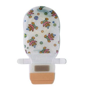 BX/10 - Assura AC Easiflex 2-Piece Pediatric Drainable Pouch 3/4", Opaque - Best Buy Medical Supplies