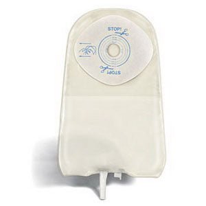BX/10 - ConvaTec ActiveLife® One-Piece Urostomy Pouch with 3/4" to 1-3/4" Cut-to-Fit Stomahesive® Skin Barrier, Fold-Up Tap, 10" L, Transparent - Best Buy Medical Supplies