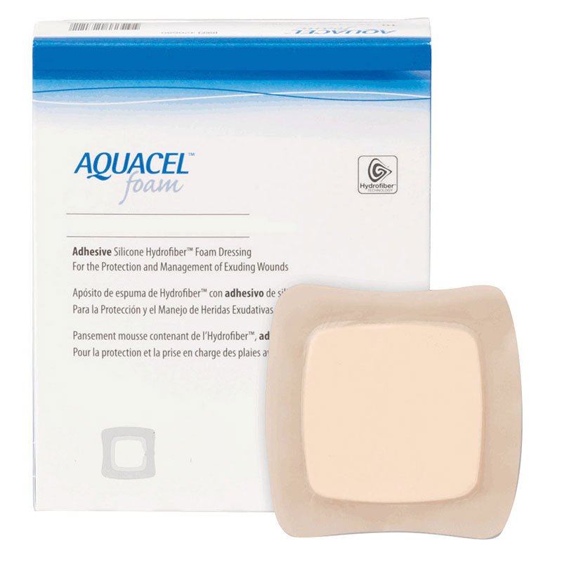 BX/10 - ConvaTec AQUACEL® Foam Adhesive, 3" x 5" - Best Buy Medical Supplies