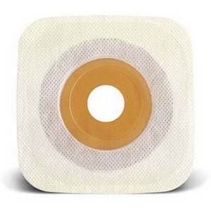 BX/10 - ConvaTec Esteem synergy® Adhesive Coupling Technology™ Stomahesive® Two-Piece Skin Barrier, 1" Pre-Cut Flat, 1" Flange, 4" x 4" - Best Buy Medical Supplies