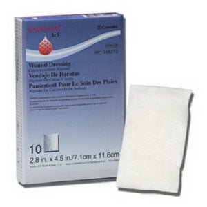 BX/10 - ConvaTec KALTOSTAT® Calcium Sodium Alginate Dressing 3" x 4-3/4" - Best Buy Medical Supplies