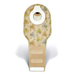 BX/10 - ConvaTec Little Ones® Two-Piece Drainable Pouch, 1/5" to 1-1/4" Cut-to-Fit, 8" L, Integrated Closure, Opaque with Print - Best Buy Medical Supplies
