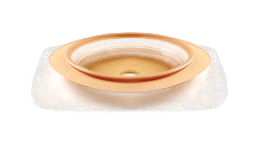 BX/10 - ConvaTec Natura® Durahesive® Convex Cut-to-Fit Skin Barrier, Hydrocolloid Adhesive, 7/8" Stoma, 1-3/4" Accordion Flange, Small, Tan - Best Buy Medical Supplies