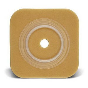 BX/10 - ConvaTec SUR-FIT&reg; Natura&reg; Durahesive&reg; Skin Barrier, Up to 1-1/4" Cut-to-Fit, 1-3/4" Flange, 4" x 4" - Best Buy Medical Supplies