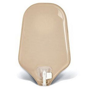 BX/10 - ConvaTec SUR-FIT&reg; Natura&reg; Two-Piece Urostomy Pouch, 1-1/2" Flange, Accuseal&reg; Tap, 9" L, Opaque - Best Buy Medical Supplies