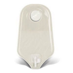 BX/10 - ConvaTec SUR-FIT&reg; Natura&reg; Two-Piece Urostomy Pouch, 1-1/4" Flange, Accuseal&reg; Tap, 10" L, Transparent - Best Buy Medical Supplies