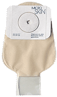 BX/10 - Cymed One-Piece Drainable Pouch, Pre-Cut 1-1/2" MicroSkin™ Adhesive Barrier, Press-N-Seal® Closure, 11" L, Clear - Best Buy Medical Supplies