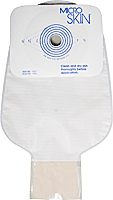 BX/10 - Cymed One-piece Drainable Pouch with Cut-to-fit MicroSkin® Adhesive Plain Barrier 1-3/4" Stoma Opening, 11" L, Opaque, Odor-proof Film, Comfort Backing, Latex-free - Best Buy Medical Supplies