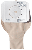 BX/10 - Cymed Platinum One-piece Drainable Pouch Pre-cut MicroSkin® Adhesive Barrier and 6mm Thick MicroDerm™ Plus Washer 1-1/2" Stoma Opening, 9" L, Medium, Opaque, Odor-proof Film, Comfort Backing, Latex-free - Best Buy Medical Supplies