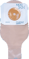 BX/10 - Cymed Platinum One-piece Drainable Pouch Pre-cut MicroSkin® Adhesive Barrier and Thick MicroDerm™ Plus Washer 1-1/2" Stoma Opening, 11" L, Opaque, Odor-proof Film, Comfort Backing, Latex-free - Best Buy Medical Supplies