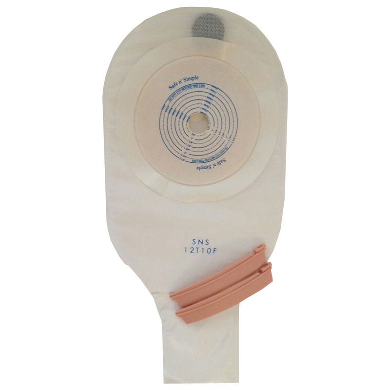 BX/10 - Drainable Banana Clip Pouch, One-Piece, Standard Wear, Cut-To-Fit, with Filter, Opaque - Best Buy Medical Supplies