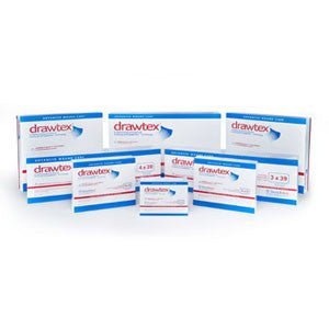 BX/10 - Drawtex® Hydroconductive Wound Dressing 8" x 8", With LevaFiber Technology - Best Buy Medical Supplies