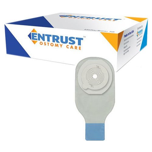 BX/10 - Entrust 1 Piece 2", Transparent, Extended Wear, 12", Drainable, Dual HC - Best Buy Medical Supplies