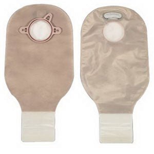BX/10 - Hollister New Image® Two-Piece Drainable Pouch, 1-3/4" Flange, Filter, 12" L, Integrated Closure, Transparent - Best Buy Medical Supplies