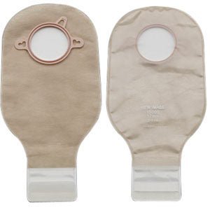 BX/10 - Hollister New Image® Two-Piece Drainable Pouch, 2-1/4" Flange, Filter, Integrated Closure, Transparent - Best Buy Medical Supplies