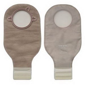 BX/10 - Hollister New Image® Two-Piece Drainable Pouch, 2-3/4" Flange, Integrated Closure,Transparent - Best Buy Medical Supplies