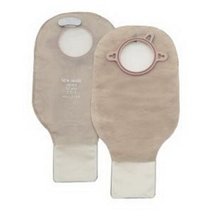 BX/10 - Hollister New Image® Two-Piece Drainable Pouch, Filter, Clamp Closure, 2-3/4" Flange, Transparent - Best Buy Medical Supplies