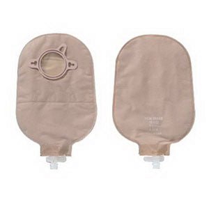 BX/10 - Hollister New Image&reg; Two-Piece Urostomy Pouch, 1-3/4" Flange, 9" L, Anti-Reflux, Beige - Best Buy Medical Supplies