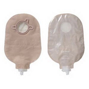 BX/10 - Hollister New Image&reg; Two-Piece Urostomy Pouch, 1-3/4" Flange, 9" L, Anti-Reflux, Transparent - Best Buy Medical Supplies