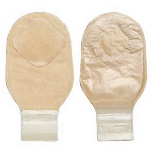 BX/10 - Hollister Pouchkins™ One-Piece Drainable Infant Pouch, Up to 1-1/2" Cut-to-Fit Flat SoftFlex® Skin Barrier, 6-1/2" L, Integrated Closure, Transparent - Best Buy Medical Supplies