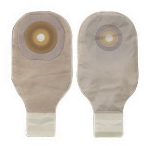 BX/10 - Hollister Premier™ One-Piece Drainable Pouch, 1-1/4" Pre-Cut Flat Flextend® Skin Barrier, Integrated Closure, Transparent - Best Buy Medical Supplies