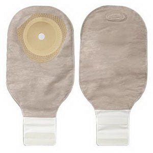 BX/10 - Hollister Premier&trade; One-Piece Drainable Pouch 1" Pre-Cut Flat SoftFlex&reg; Skin Barrier, Filter, Integrated Closure, Beige - Best Buy Medical Supplies