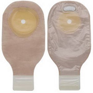 BX/10 - Hollister Premier™ One-Piece Drainable Pouch 5/8" to 2-1/8" Cut-to-Fit Flat SoftFlex® Skin Barrier, Filter, Integrated Closure, Transparent - Best Buy Medical Supplies