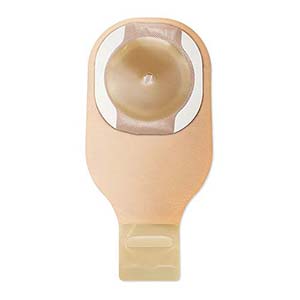 BX/10 - Hollister Premier&trade; One-Piece Drainable Pouch, Flat CeraPlus&trade; Skin Barrier, Cut-to-Fit, 2-1/2" Stoma, Beige - Best Buy Medical Supplies