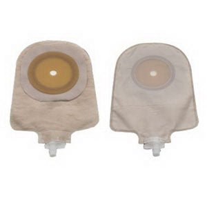 BX/10 - Hollister Premier™ One-Piece Urostomy Pouch, Up to 2-1/2" Cut-to-Fit Flat Flextend® Skin Barrier, 9" L, Transparent - Best Buy Medical Supplies