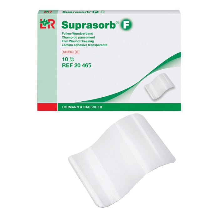 BX/10 - Lohmann & Rauscher Suprasorb® F Transparent Film Wound Dressing, 6" x 8" (15cm x 20cm) - Best Buy Medical Supplies