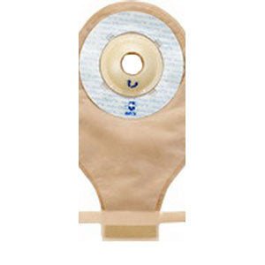BX/10 - Marlen Manufacturing UltraLite™ One-piece Pre-cut Drainable Pouch with AquaTack™ Hydrocolloid Shallow Convex Barrier 1-3/8" Opening, 9" L x 5-3/4" W, Transparent, 16Oz, Odor-proof - Best Buy Medical Supplies