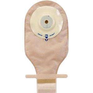 BX/10 - Marlen Manufacturing UltraLite™ One-piece Pre-cut Drainable Pouch with AquaTack™ Hydrocolloid Shallow Convex Barrier and Kwick-Klose™ Fastener 1-3/8" Opening, 9" L x 5-3/4" W, Opaque, 16Oz, Odor-proof - Best Buy Medical Supplies
