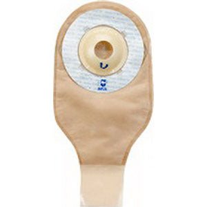 BX/10 - Marlen Manufacturing UltraLite™ One-piece Pre-cut Drainable Pouch with AquaTack™ Hydrocolloid Shallow Convex Skin Barrier 1-1/8" Opening, 9" L x 5-3/4" W, Transparent, 16Oz, Odor-proof - Best Buy Medical Supplies