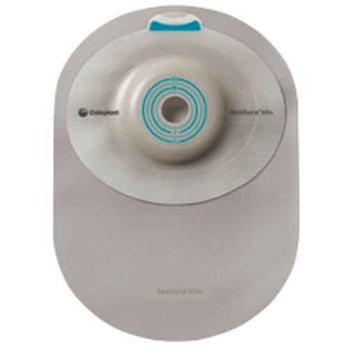 BX/10 - Mio 1-Piece Closed Pouch, Convex Light, Maxi, Opaque with Inspection Window, Pre-Cut, 1" - Best Buy Medical Supplies